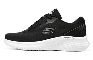 Мужские кроссовки Skech-Lite Pro Lifestyle с низким верхом, черного/белого цвета Skechers