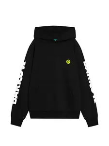 Худи с логотипом Barrow, черный