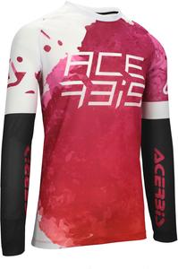 Мотокроссовая майка Acerbis j-windy vented watermark, Pink/White