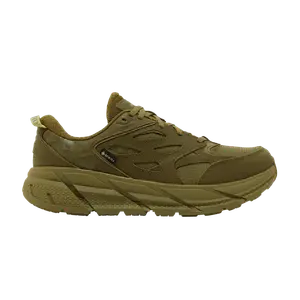Кроссовки HOKA Clifton L GORE-TEX 'Avocado Green Moss', зеленый