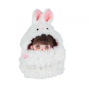 Xilemeng Оригинальная кукла Brand Puffed White Rabbit, хлопковая кукла, кукла для переодевания, плюшевая кукла высотой 20 см