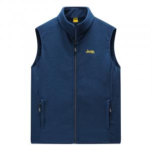 Жилет Unisex Stand Collar Moderate Workwear Jeep, синий