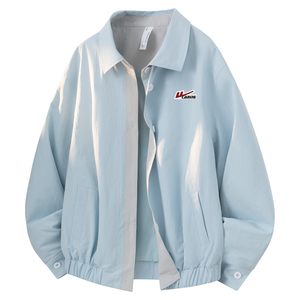 Куртка Unisex Open Ended Smiling Collection WARRIOR, светло-синий (diy badge)