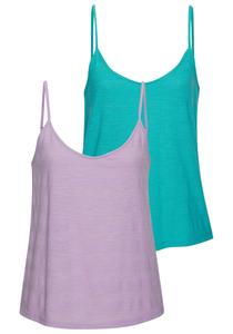 Топ VIVANCE, светло-голубой/сиреневый