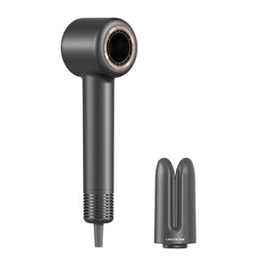 Фен для волос с отрицательными ионами для домашнего использования LS-6001A-17 Lansam, серый