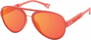 Женские солнцезащитные очки-авиаторы Bearpaw из пластика, экологичные, Coral