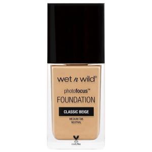 Тональный крем для лица photo focus matte Wet N Wild, classic beige, объем 30 мл