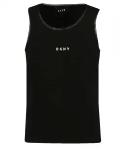 Топ regular fit Dkny Kids, черный