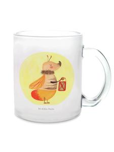 Кружка с рисунком светлячка, без слов, из прозрачного материала Mr. & Mrs. Panda