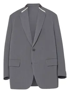 Пиджак с заостренными лацканами Kolor, серый