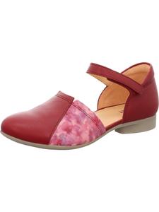 THINK! Балетки на ремешке 'Guad2' в темно-красном цвете