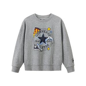 Детский свитшот Converse, rock ridge серый