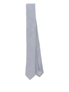 Галстук с заостренным концом Eleventy, синий