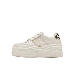 HR Низкие женские скейтерские туфли бежевого цвета Beige