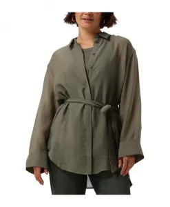 Рубашка Карселла Moss Copenhagen, зеленый