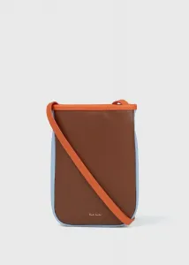 Миниатюрная сумка через плечо из мягкой кожи