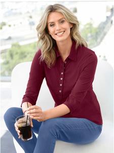 Рубашка поло бордового цвета WITT WEIDEN