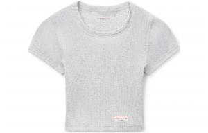 Футболка SS22 женская серая Alexander Wang, серый