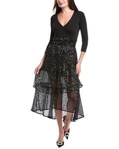 Maje Макси-платье, черный