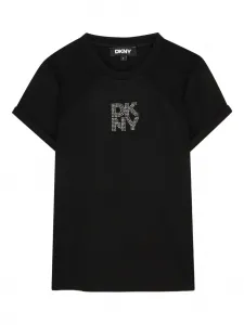 Футболка с логотипом Dkny Kids, черный