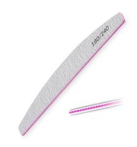 Пилочка для ногтей Zebra Boat Crescent 180/240 Deni Carte