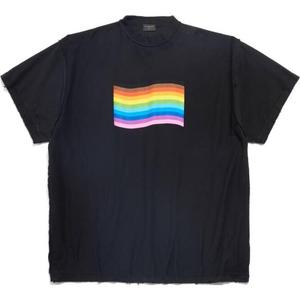 Футболка унисекс черная Balenciaga, черный