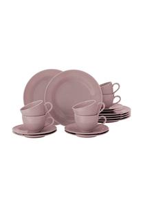 Розовый кофейный сервиз Beat Color Glaze на 18 персон Beat Seltmann Weiden