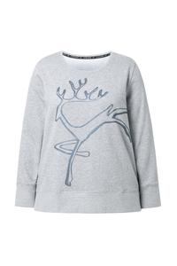 Толстовка LAURASØN, mottled grey