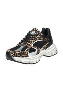 Кроссовки из кожи/синтетики STEVE MADDEN, черный