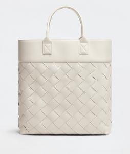 Maxi intreccio tote BOTTEGA VENETA, туман