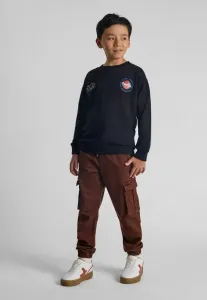 Брюки-Карго в стиле милитари с эластичным поясом Minoti, Cognac