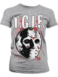 Рубашка серого цвета Friday The 13th