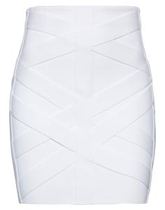 Мини-юбка Balmain, белый