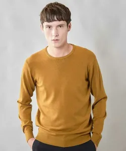 Моющаяся трикотажная футболка с круглым вырезом Union Station, цвет Mustard