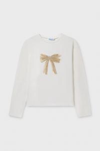 Детская хлопковая водолазка Mayoral, бежевый