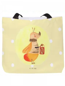 Шоппер Mr. & Mrs. Panda, желтый пастельный