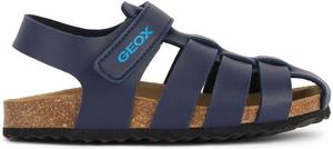 Детские сандалии на платформе Geox, темно-синий