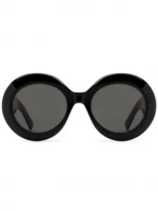 Солнцезащитные очки с логотипом Interlocking G Gucci Eyewear, черный