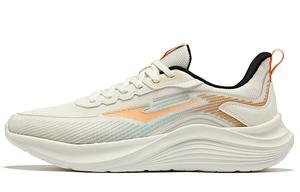 Амортизирующие дышащие низкие кроссовки мужские Microcrystal White Beeswax Orange Erke