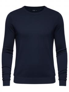 Ombre Свитер в темно-синем цвете