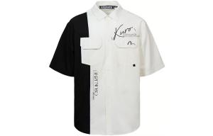 Футболка мужская EVISU, Умбра/Белая