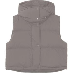 Женская жилетка серии Wunder Puff Lululemon, хаки коричневый/коричневый