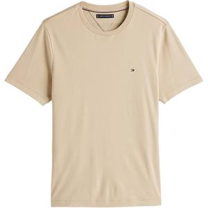 Хлопковая футболка с логотипом Tommy Hilfiger, Sandalwood