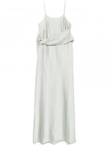 D.Exterior атласное платье, зеленый