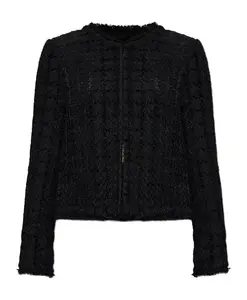 Твидовый пиджак Kate Spade, черный