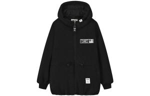 Коллекция коллаборации Mihara Yasuhiro X MIHARA YASUHIRO, бархатная куртка женская, цвет черный как смоль Fila