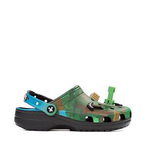 Сабо Minecraft x Crocs Classic Clog, цвет Green/Multicolor
