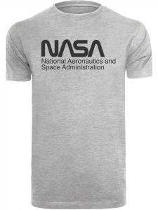 Футболка F4NT4STIC NASA Logo One Tone, пестрый серый