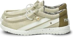 Детские кроссовки Hurley с эластичными шнурками, бежевый