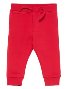 Спортивные брюки с кленовым листом DSQUARED2 KIDS, красный